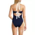 Women's Halter Cut Out High Leg One Piece Swimsuit, Back