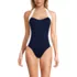 Women's Halter Cut Out High Leg One Piece Swimsuit, Front