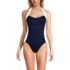 Women's Halter Cut Out High Leg One Piece Swimsuit, Front