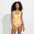 Women's Halter Cut Out High Leg One Piece Swimsuit, Front