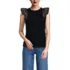 Women's Embroidered Ruffle Tank Top, Front