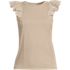 Women's Embroidered Ruffle Tank Top, Front