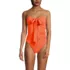 Women's SlenderSuit Multi-Way Bandeau High Leg One Piece Swimsuit, alternative image