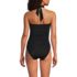 Women's Slender Suit Multi-Way Bandeau High Leg One Piece Swimsuit, Back