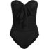 Women's Slender Suit Multi-Way Bandeau High Leg One Piece Swimsuit, alternative image