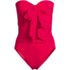 Women's SlenderSuit Multi-Way Bandeau High Leg One Piece Swimsuit, alternative image