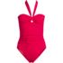 Women's SlenderSuit Multi-Way Bandeau High Leg One Piece Swimsuit, Front