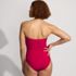 Women's SlenderSuit Multi-Way Bandeau High Leg One Piece Swimsuit, Back