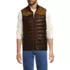 Men's Faux Leather Western Insulated Vest, Front