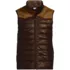 Men's Faux Leather Western Insulated Vest, Front