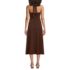 Women's Cotton Modal Halter Midi Dress, Back