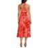 Women's Cotton Modal Halter Midi Dress, Back