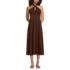 Women's Cotton Modal Halter Midi Dress, Front