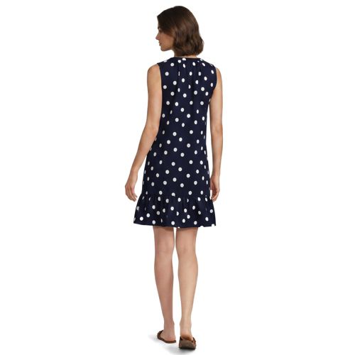 Deep Sea/White Polka Dot