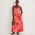 Women's Petite Cotton Voile Vneck Tie Strap Maxi Dress, alternative image