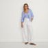 Women's Ribbed Scallop Cardigan Sweater - Set Top, alternative image