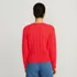 Women's Drifter Cable Pointelle Stitch Sweater, Back