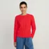 Women's Drifter Cable Pointelle Stitch Sweater, Front