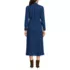 Women's Soft Denim Midi Shirt Dress, Back