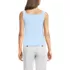 Women's Ribbed Square Neck Tank Sweater - Set Top, Back