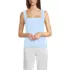 Women's Ribbed Square Neck Tank Sweater - Set Top, Front