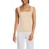 Women's Ribbed Square Neck Tank Sweater - Set Top, Front