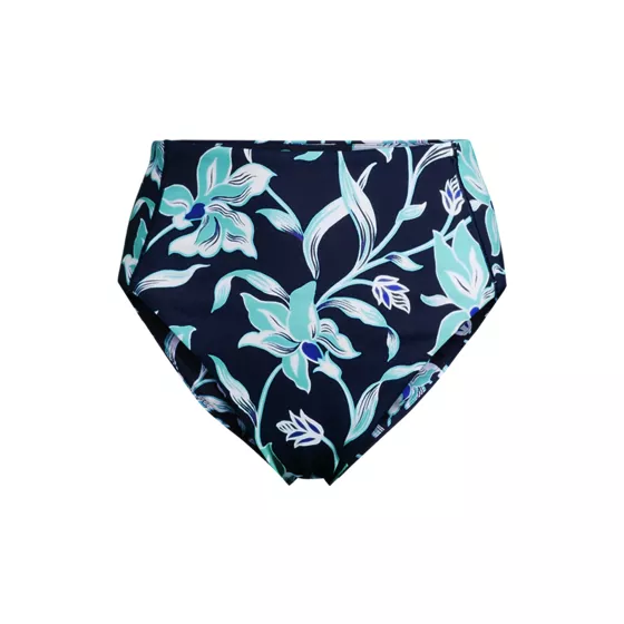 Women's Tugless QuickDry High Waisted High Leg Bikini Bottoms - primary