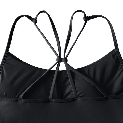 Women's Tugless QuickDry Adjustable Strappy Back Tankini Top, alternative image