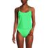 Women's Tugless QuickDry Adjustable Strappy Back Tankini Top, Front