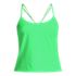 Women's Tugless QuickDry Adjustable Strappy Back Tankini Top, Front