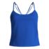 Women's Tugless QuickDry Adjustable Strappy Back Tankini Top, Front