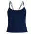 Women's Tugless QuickDry Adjustable Strappy Back Tankini Top, Front