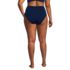 Women's Plus Size Tugless QuickDry High Waisted High Leg Bikini Bottoms, Back
