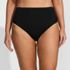 Women's Plus Size Tugless QuickDry High Waisted High Leg Bikini Bottoms, Front