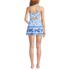 Women's Tugless Monokini Swim Dress Swimsuit, Back