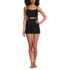 Women's Tugless Monokini Swim Dress Swimsuit, Front