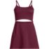 Women's Tugless Monokini Swim Dress Swimsuit, Front