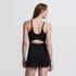 Women's Tugless Monokini Swim Dress Swimsuit, Back