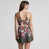 Women's Tugless Monokini Swim Dress Swimsuit, Back