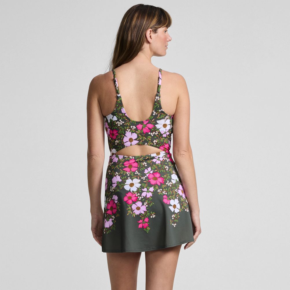 Women's Tugless Monokini Swim Dress Swimsuit | Lands' End