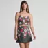 Women's Tugless Monokini Swim Dress Swimsuit, Front