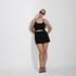 Plus Size Women's Tugless Monokini Swim Dress Swimsuit, alternative image