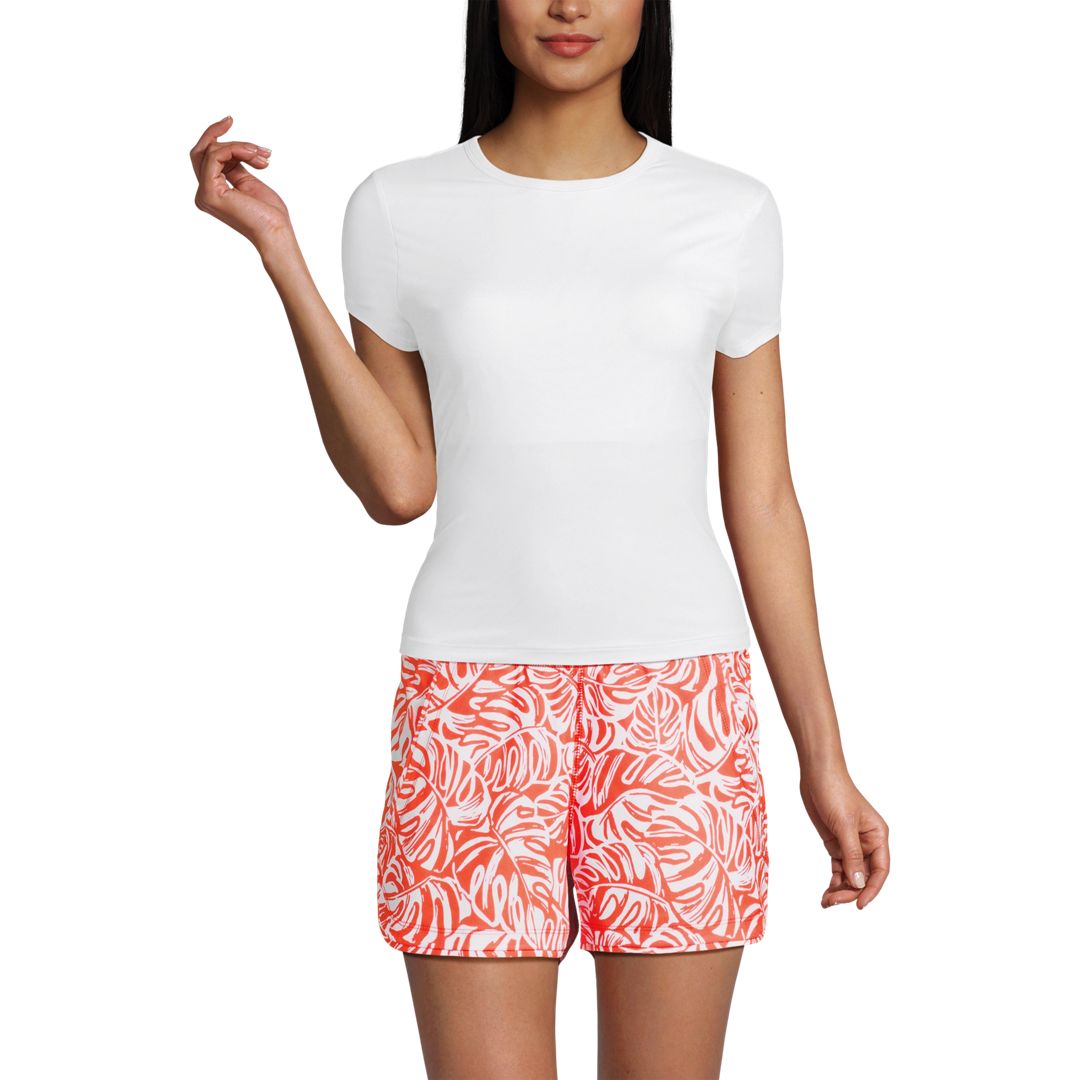 Women's Cap Sleeve Fitted with Built in Bra UPF 50 Rash Guard