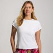 Women's SunShade UPF 50 Cap Sleeve Fitted with Built in Bra Rash Guard