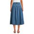 Women's Denim Midi Skirt, Back