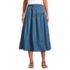 Women's Denim Midi Skirt, Front