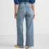 Women's High Rise Wide Leg Stretch Denim Jeans, Back