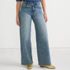 Women's High Rise Wide Leg Stretch Denim Jeans, Front