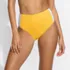 Women's Seamed High Waisted Bikini Bottoms, Front