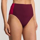 Women's Seamed High Waisted Bikini Bottoms